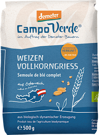 Grieß Weizen Campo Verde