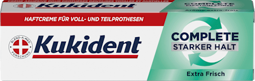 Haftcreme Complete Extra Frisch  Kukident