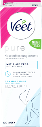 Enthaarungscreme Körper & Beine sensitiv Veet