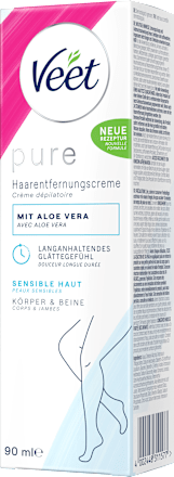 Enthaarungscreme Körper & Beine sensitiv Veet