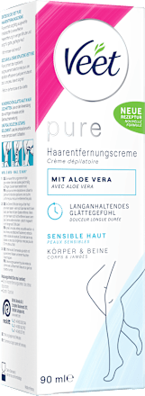 Enthaarungscreme Körper & Beine sensitiv Veet