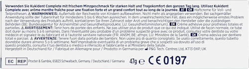 Haftcreme Complete Frisch Kukident