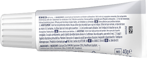 Haftcreme Plus Unschlagbare Bisskraft  Kukident