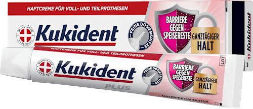 Haftcreme Plus Barriere geschmacksneutral  Kukident