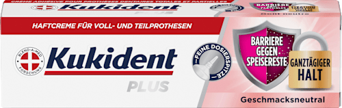 Haftcreme Plus Barriere geschmacksneutral  Kukident