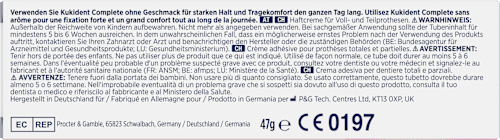 Kukident Haftcreme Complete Geschmacksneutral Kukident