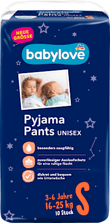 Pieluchomajtki na noc, unisex, rozmiar S babylove