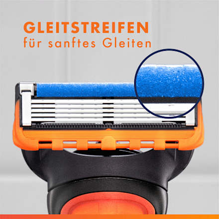 Rasierer, Fusion5 Vorteilspack  Gillette