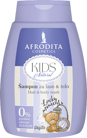 Šampon za lase in telo Kids Natural AFRODITA