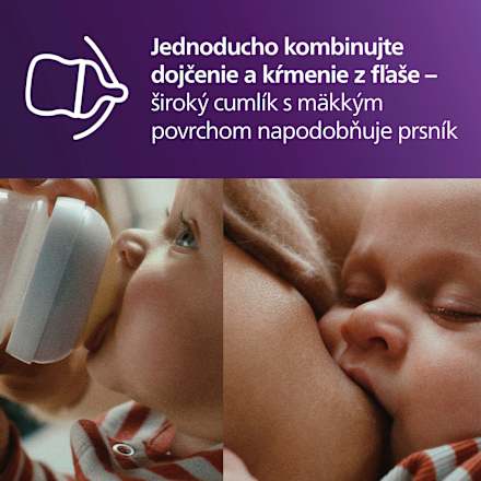 Cumeľ Natural Response s prietokom č. 6 na kašu PHILIPS AVENT