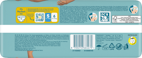 Windeln Premium Protection Gr.5 Junior (11-16 kg) Pampers premium protection