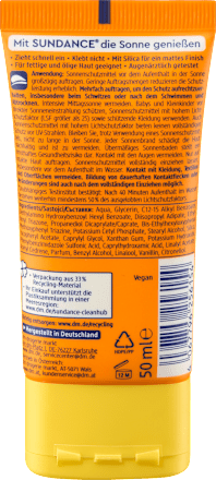 Fluido solare opacizzante OIL CONTROL SPF30 sundance