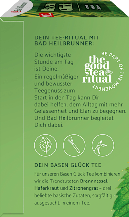 Kräutertee, Basen Glück (15 Beutel) Bad Heilbrunner