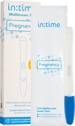 těhotenský test MidStream intime