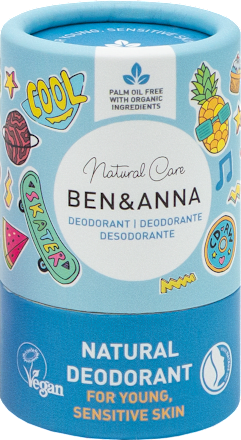 deodorant stick Natural, kluk BEN&ANNA