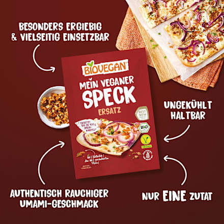 Mein veganer Speck Ersatz BIOVEGAN