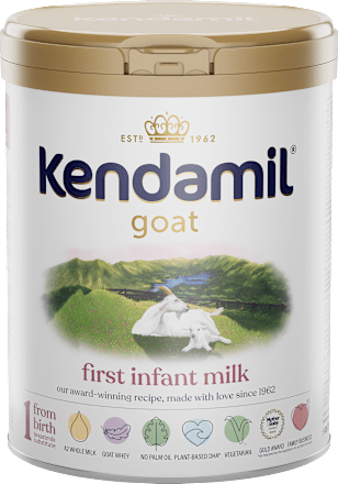 počáteční mléčná kojenecká výživa 1 kozí 0m Kendamil