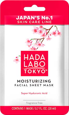 hydratační textilní pleťová maska  HADA LABO TOKYO