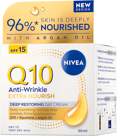 Dnevna krema proti gubam Q10 Power, ZF 15 NIVEA