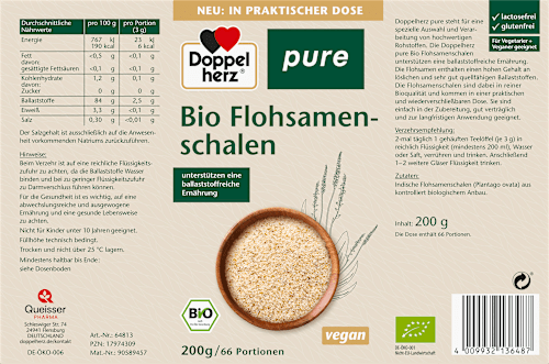 Flohsamenschalen Doppelherz