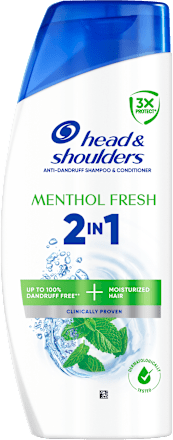 šampon a kondicionér na vlasy Menthol Fresh 2 v 1 head&shoulders