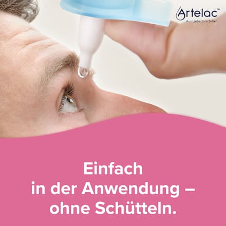 Artelac Augen BESÄNFTIGER MDO 2,4 mg/ml Hyaluronsäure (als Natriumhyaluronat), 20 mg/ml Ectoin, Natriumchlorid,  Natriumhydroxid Artelac