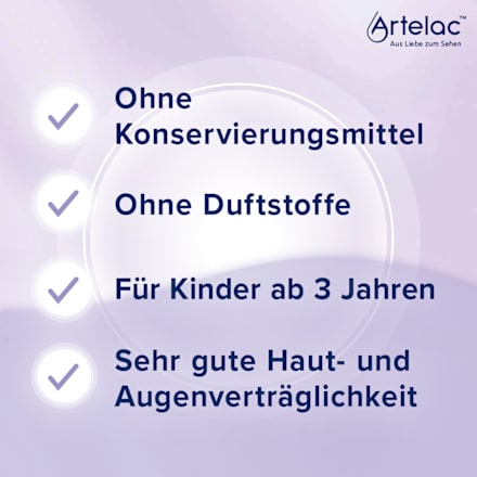 Artelac Augenpfleger Lidreinigungstücher Artelac