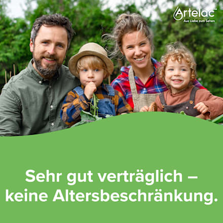 Artelac AUGEN TRÖSTER MDO Erfrischende Befeuchtung und Linderung gereizter Augen Mit Hydrolaten von Kamille,Zaubernuss und  Augentrost Artelac