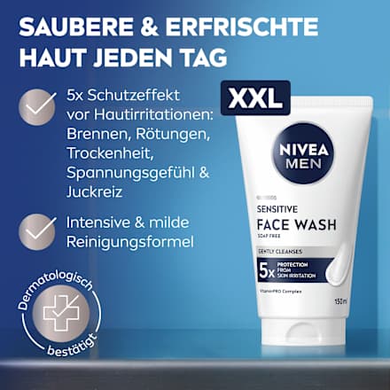 Waschgel Sensitive NIVEA MEN