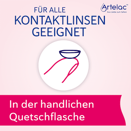 Artelac Rebalance 3 x 10 ml Augenbefeuchtungsmittel sowie Benetzung von Kontaktlinsen Artelac