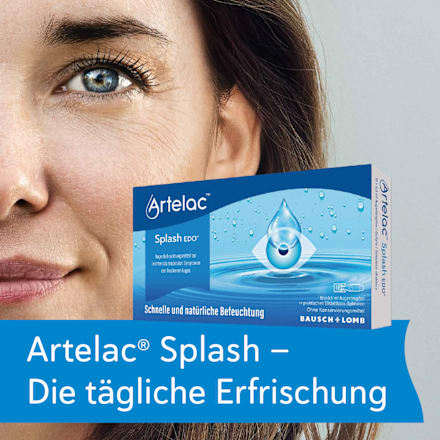 Artelac Splash EDO 60 x 0,5 ml Augenbefeuchtungsmittel Artelac