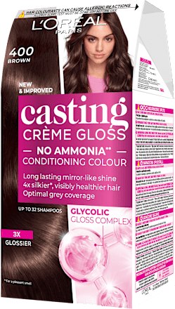 Boja za kosu - 400 Brown L'ORÉAL PARiS CASTING Crème Gloss
