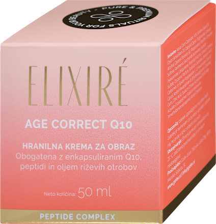 Hranilna krema za obraz Q10 ELIXIRE