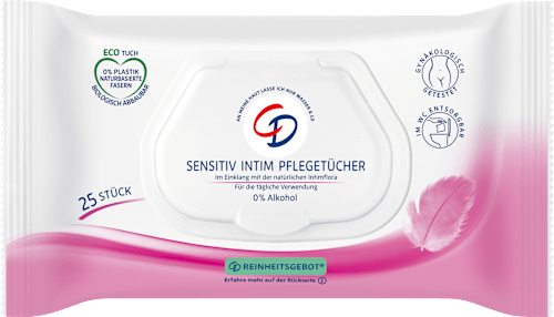 Intimpflegetücher Sensitiv CD
