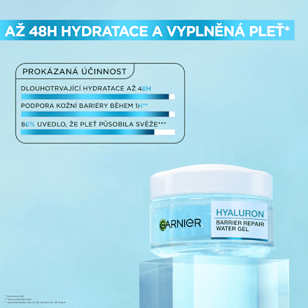 hydratační pleťový gel Hyaluronic Aloe Jelly GARNIER SKIN NATURALS