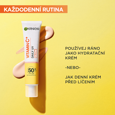 denní rozjasňující UV fluid Vitamín C SPF50+ GARNIER SKIN NATURALS