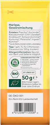 Gewürzmischung, Harissa LEBENSBAUM