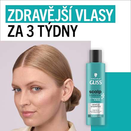 šampon jemný Scalp Balance Schwarzkopf GLISS