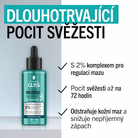 čisticí sérum Scalp Balance Schwarzkopf GLISS