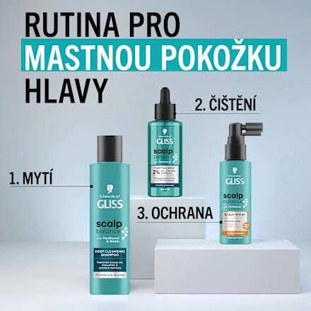čisticí sérum Scalp Balance Schwarzkopf GLISS