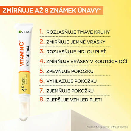 oční krém Vitamín C GARNIER SKIN NATURALS