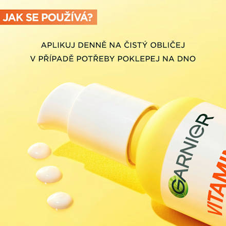pleťové sérum Vitamin C, krémové GARNIER SKIN NATURALS
