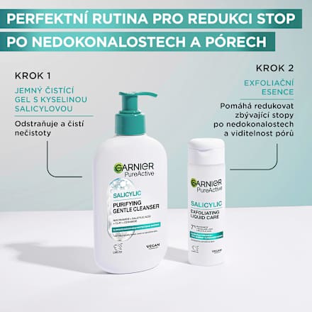 exfoliační pleťová esence Salicylic  GARNIER PureActive