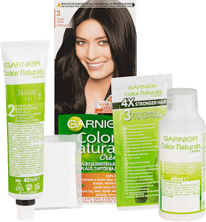 barva na vlasy Tmavě hnědá 3 GARNIER Color naturals