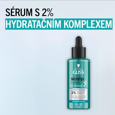 hydratační sérum Scalp Balance Schwarzkopf GLISS