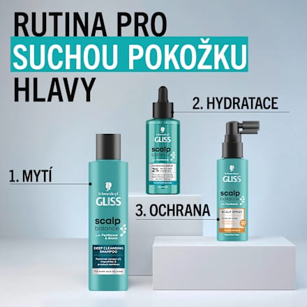 hydratační sérum Scalp Balance Schwarzkopf GLISS
