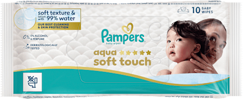 Feuchttücher Aqua, Reisegröße Pampers Harmonie