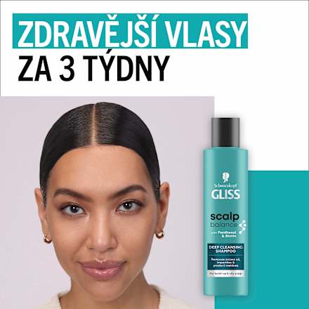 šampon hloubkově čisticí Scalp Balance Schwarzkopf GLISS