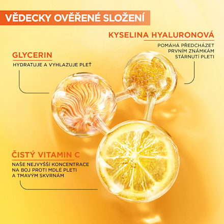 noční pleťové sérum Vitamín C GARNIER SKIN NATURALS