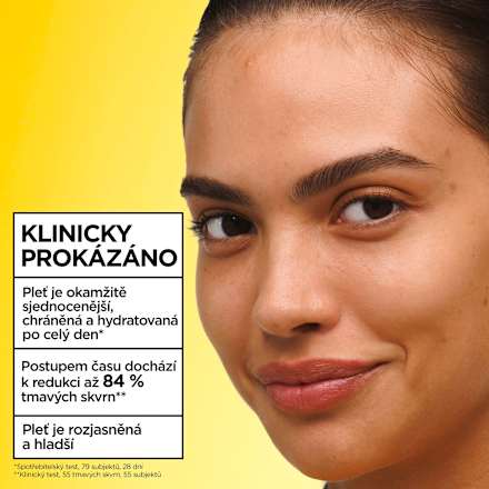 Vitamin C denní pleťový tónovací fluid Wonder Tint, Medium 50+ GARNIER